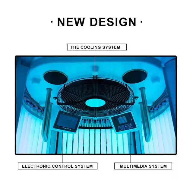 Высокомощная машина для быстрого загара профессиональная коллагеновая световая терапевтическая кровать