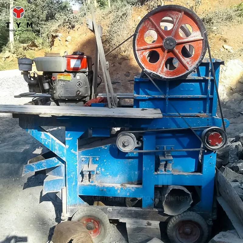 cheap price small limestone Gold grind mill mini portable PE 150*250 mobile diesel electric stone grind mill