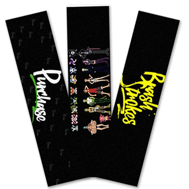 Top Quality Non-slip customized skateboard grip tapes for scooter griptapes