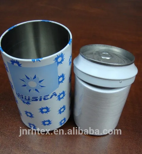 High quality Custom cotton magic tin can style compressed t shirts
