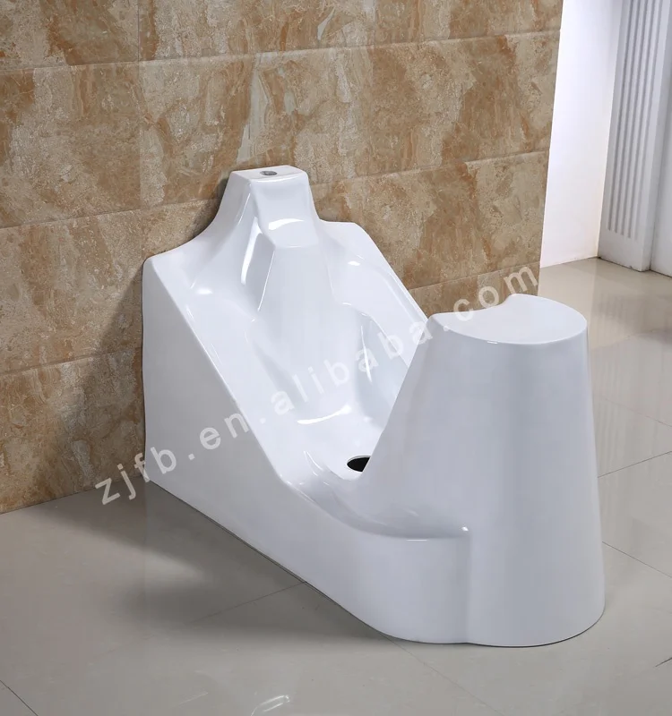 Wholesale high quality glass washbasin mosque carpet wudu foot washer basin wudumate