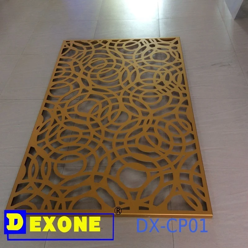 Architectural Metal Aluminum Decorative Panel for window, fence, facade, wall