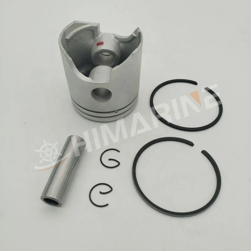Himarine Outboard Piston Kit 6E7-11636-00 With Piston Ring 0.50mm 682-11610-21 Fit for YAMAHA E9.9DHM E15DMH Outboard Engine