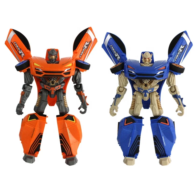 Hot Sale Kids Deformation Robot Toys Transform Car Toy With Light Sound Morphing Toys For Children