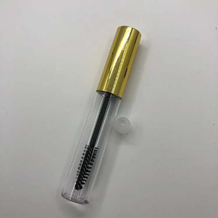 STOCK 10ml OEM private logo mascara packing container FHY2004 empty PET plastic eyeliner and mascara packaging tube