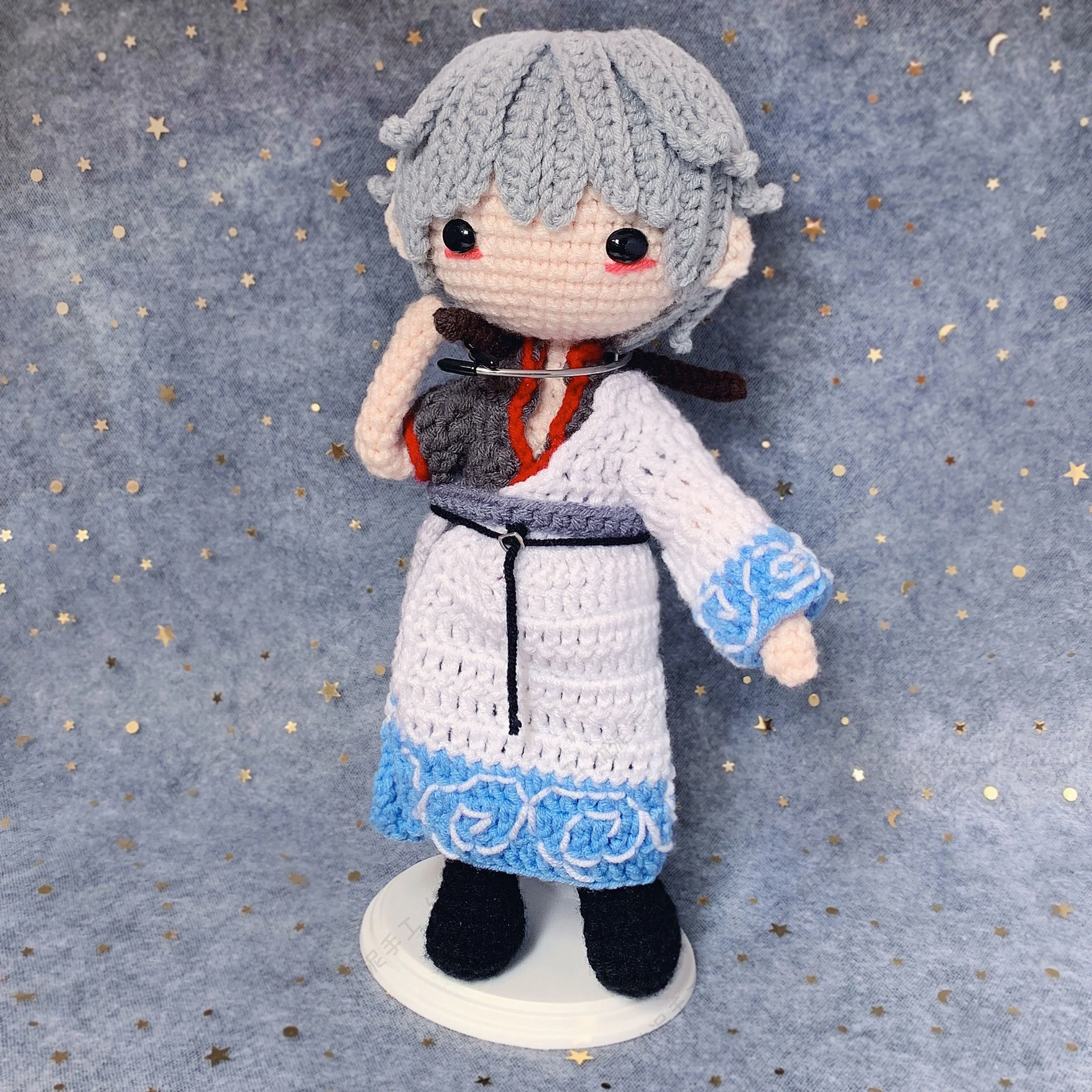 Custom Handmade Crochet Stuffed Animal Toy Hand Knitted Doll,Knitted Creative 100% Cotton baby toys