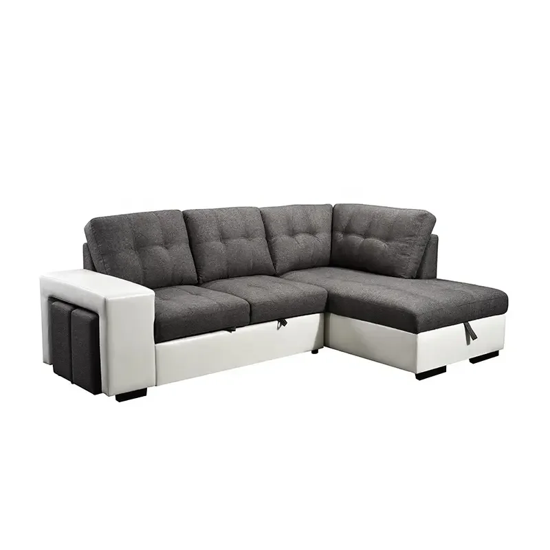 Most Economical and practical Multi-functional Living room sofa furniture with high quality material sleeper sectional  sofa bed