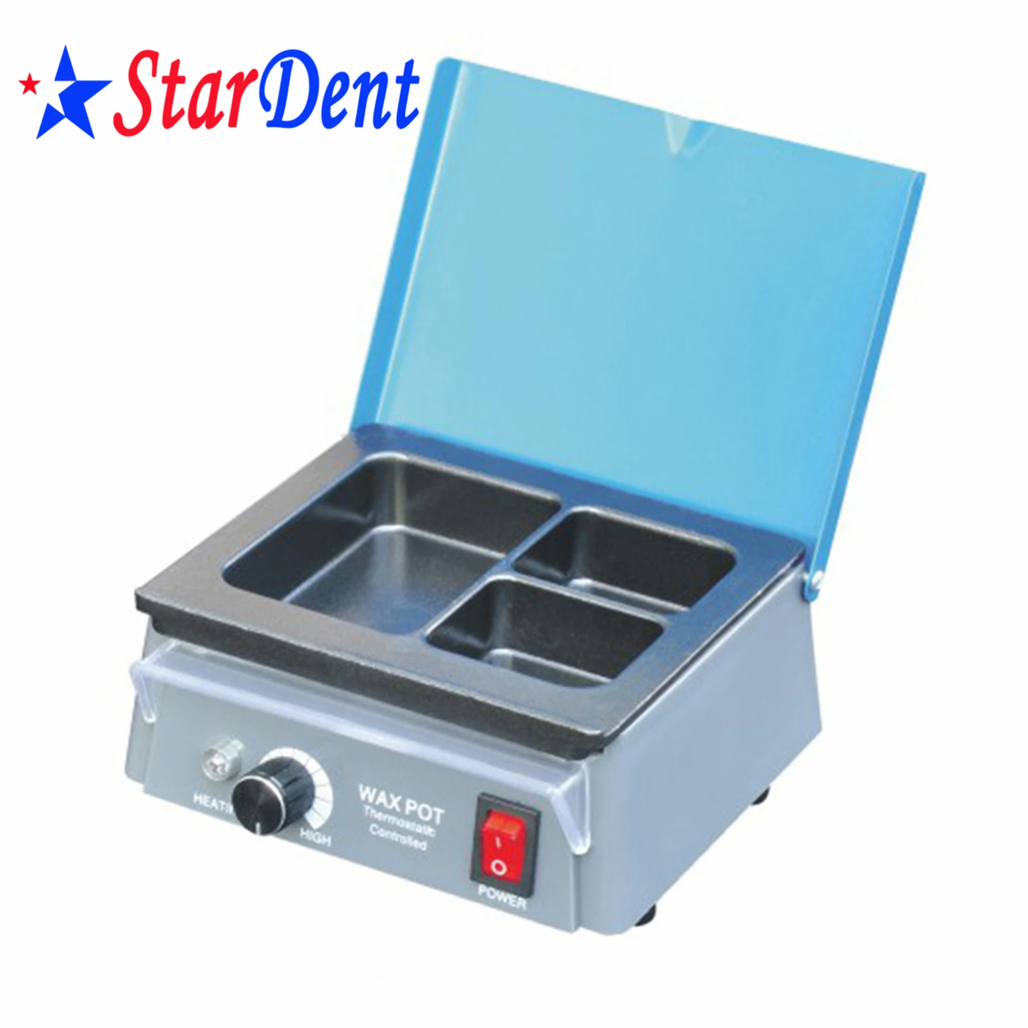 Digital Dental Lab Wax Heater Pot with Three Basins Lab Equipment