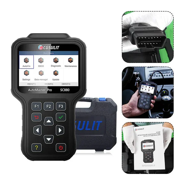 Most Customer Reliable CGSULIT SC880 C4 Star OBD2 Scanner Diagnostic Tool for All Cars