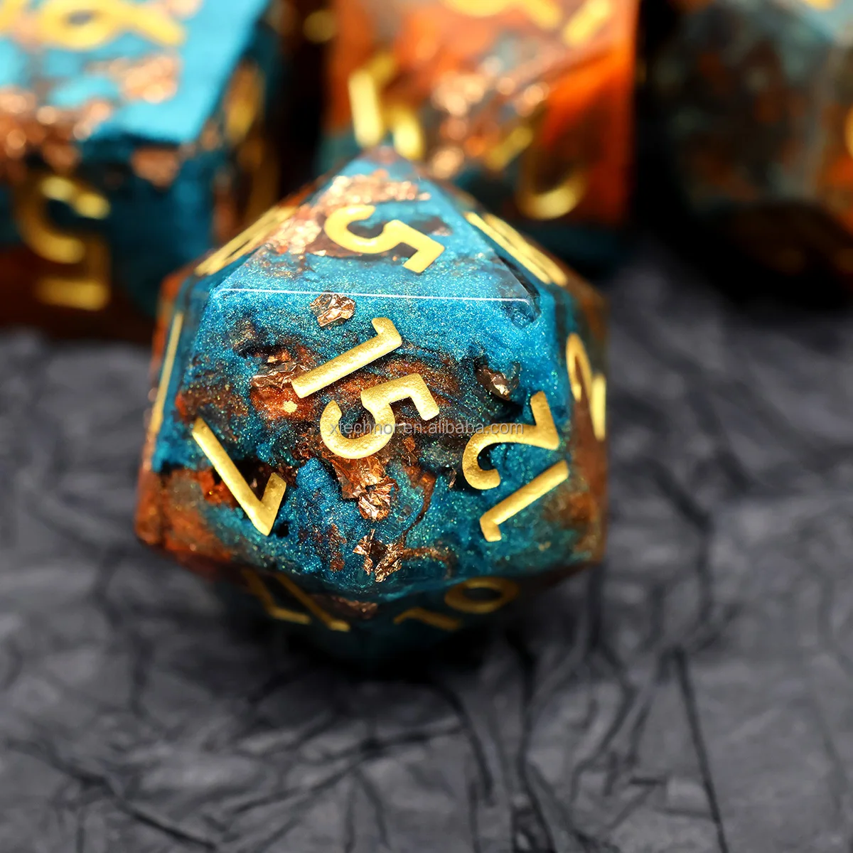 Custom RPG Sharp Edge Dice Dungeons and Dragons Role Playing Table Game DND Dice Set