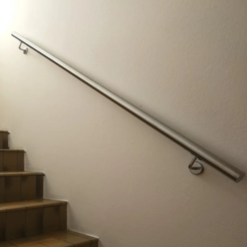 Stainless Steel Handrail Bracket Stair Balustrade Support Wall Mounted Railing Bracket Hotel Balcony Fence Holder Brass Bracket