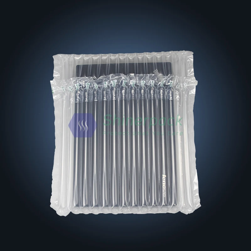 2022 New Customized Laptop Packaging Material Air Column Bag Protective Package Inflatable Wrap Pack Bubble Bag