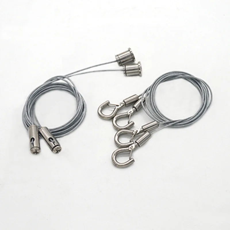 stainless steel hanging system hanging steel wire rope for LED