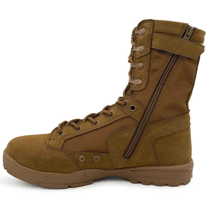 OBSHORSE Wholesale Available Custom Combat Desert Shoe Outdoor Men Women Ladies High Top Climbing Hiking Training Tactical Boots