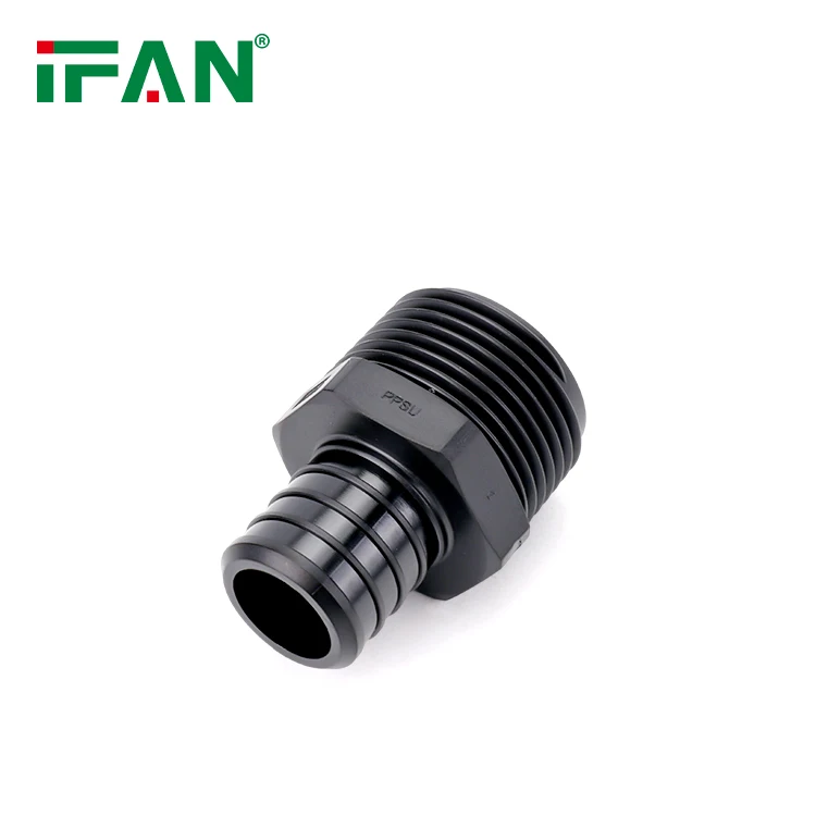 IFAN ASTM F877 Easily Installation Male Coupling PEX Slide Fitting Customized Pipe Connector PEX PPSU Axial Fitting