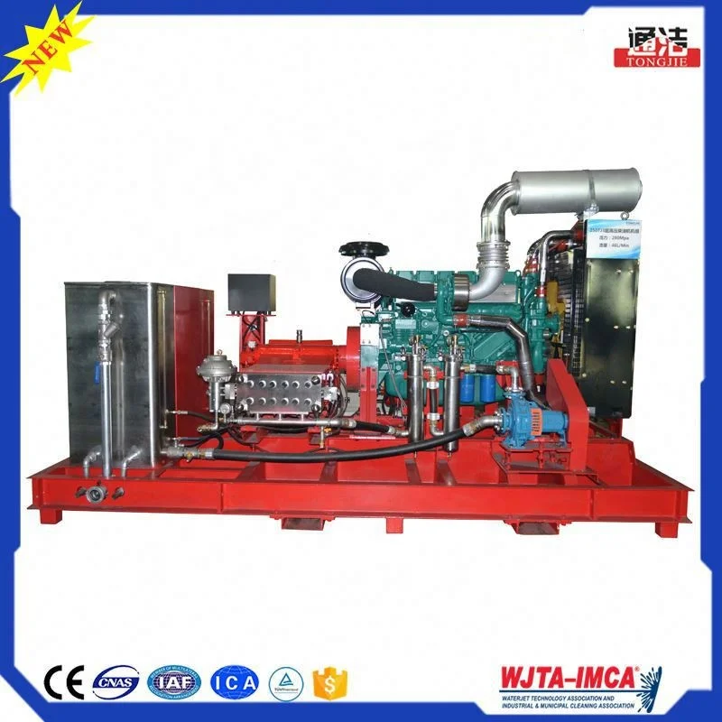 36000PSI Jet Grouting Ultra High Pressure Washing Machine