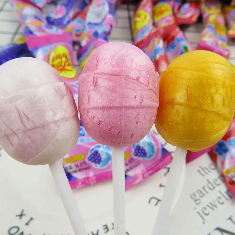 Hot Selling New Arrival Strawberry Flavour Lollipop 16.8gx192pcs/Carton Solid Piece Candy Exotic Wholesale Snacks Chupa Chupa