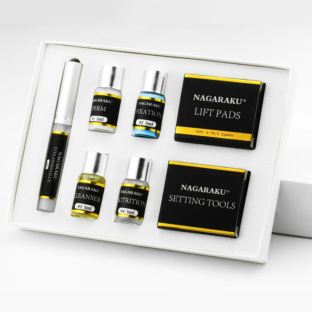  NAGARAKU Lash Lift Adhesive Lifting Eyelash Extensions Curling Brow Perming Lamination Kit