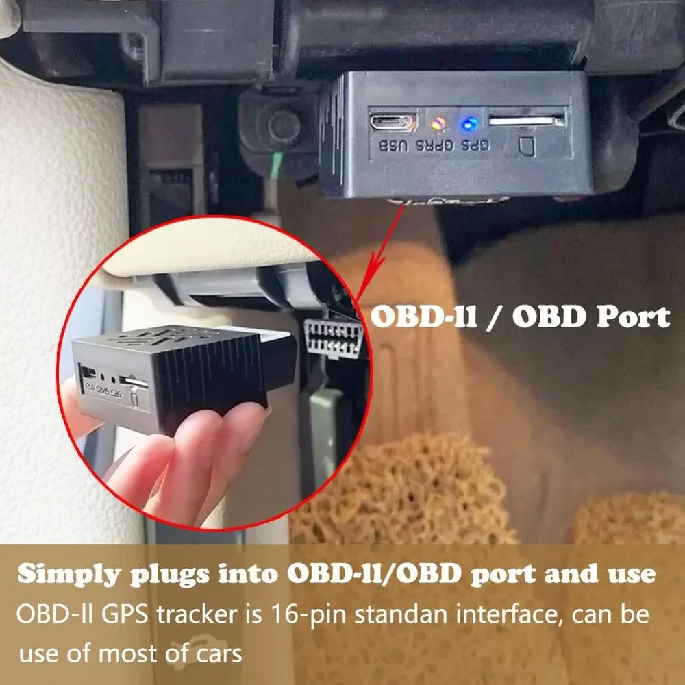 Подключи и играй OBD GPS система слежения автомобиля
