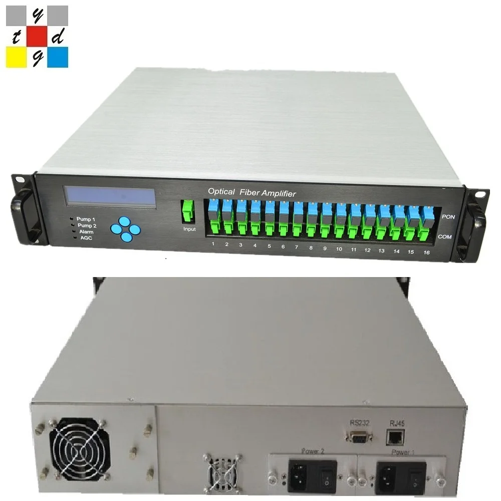 1550 нм Catv Edfa 16 порт 22 дБм с функцией