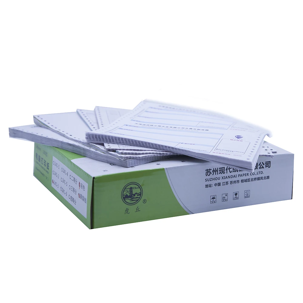 Кассовый аппарат бумага Pos Atm Office 2 Ply NCR кассовый непрерывного действия безуглеродная копировальная рулоны
