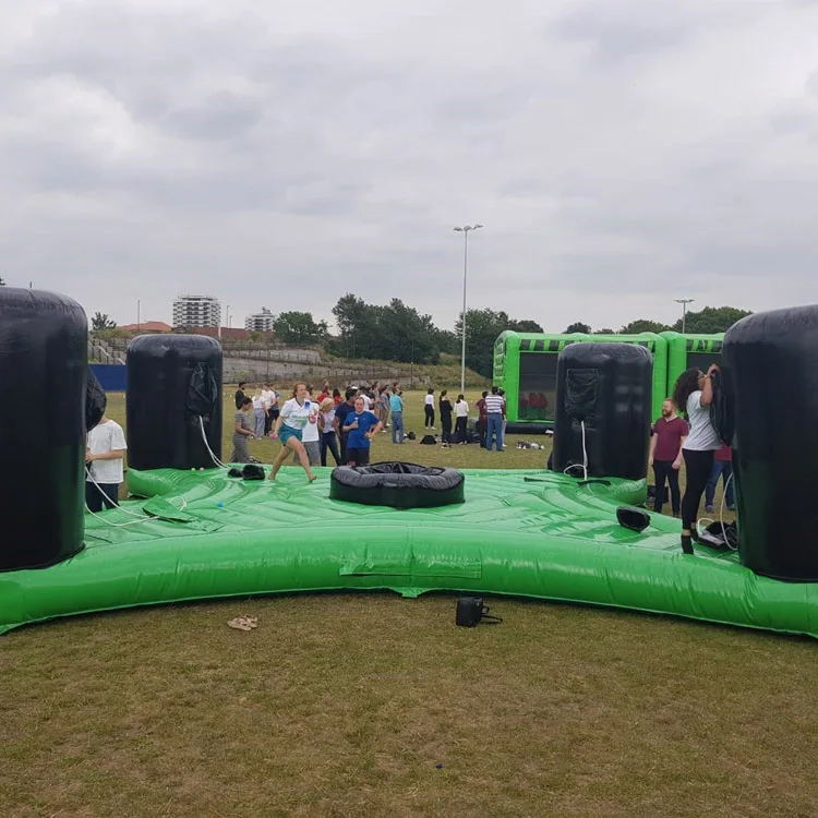 Дешевый простой Бегемот, надувной голодный банджи для бега, спортивная игра