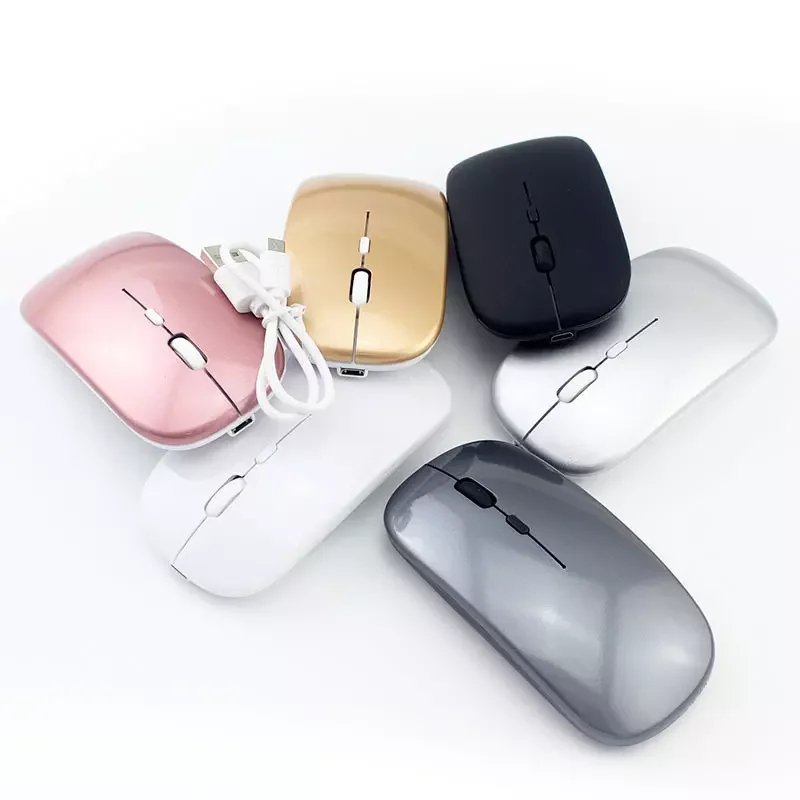 Беспроводная мышь BT 5 2 RGB перезаряжаемая беспроводная компьютерная со светодиодной подсветкой эргономичная игровая для