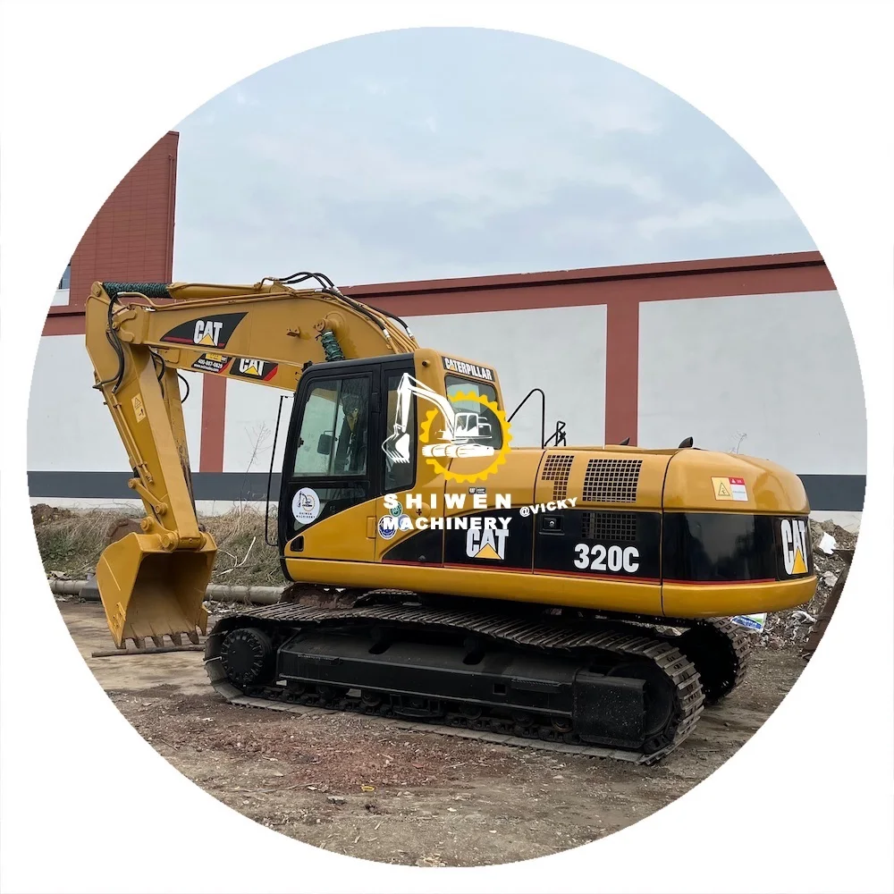 Экскаватор CAT 320C 320CL 320D 320D2 320GC Подержанный Caterpillar CAT320c с двигателем Mitsubishi 3066 хорошая производительность