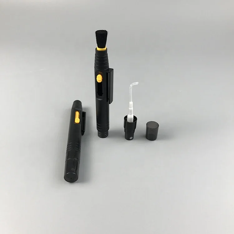 Ручка для чистки объектива цифровой камеры с двумя головками и распылительной головкой для экрана мобильного телефона