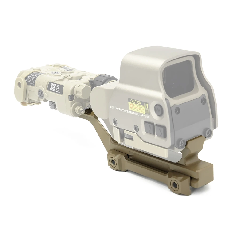 Riser Mount For 558 Holographic Sight Night Vision Laser Red Dot Integrated Loadout Base Adapter 20mm Mount Hunting Accessory