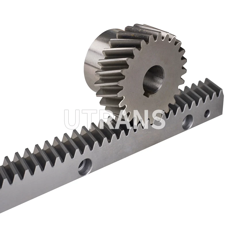 Cnc Transmission Parts Stainless Steel Din6 M5 Helical Gear Rack