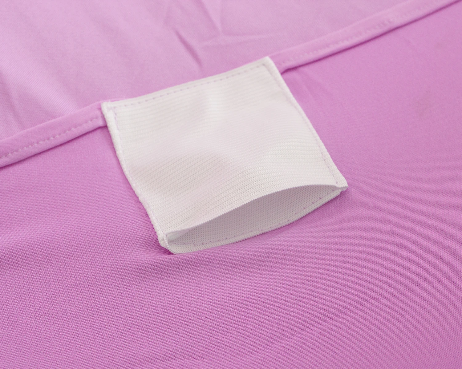 Lavender Spandex Chair Slipcover for Home Kitchen Banquet Furniture for Hotel Dining Use