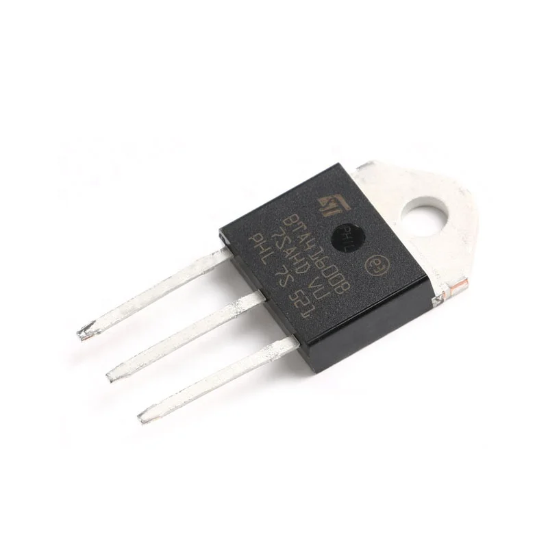 New Original Two Way SCR Transistor 40A 600V IC Chip TOP-3 BTA41-600BRG BTA41600B