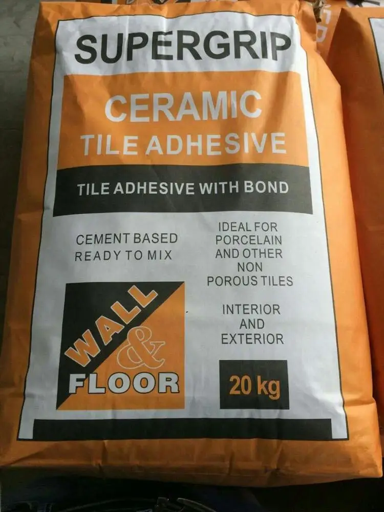 
Grey or white Floor & Wall Deformable Tile Glue Adhesive 
