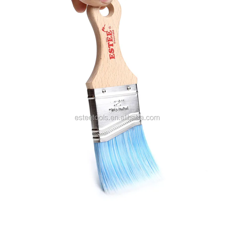 2 Inches Cheap Price Angle Paint Brush Using Gray Filament For Painting