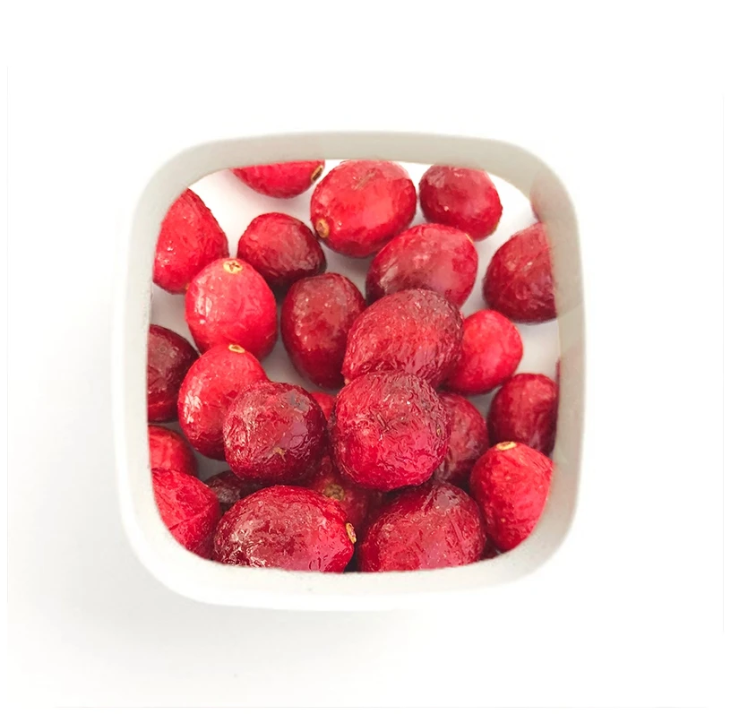 FD cranberry whole with sugar FD Cranberry crisps Freeze Dried Cranberry dice