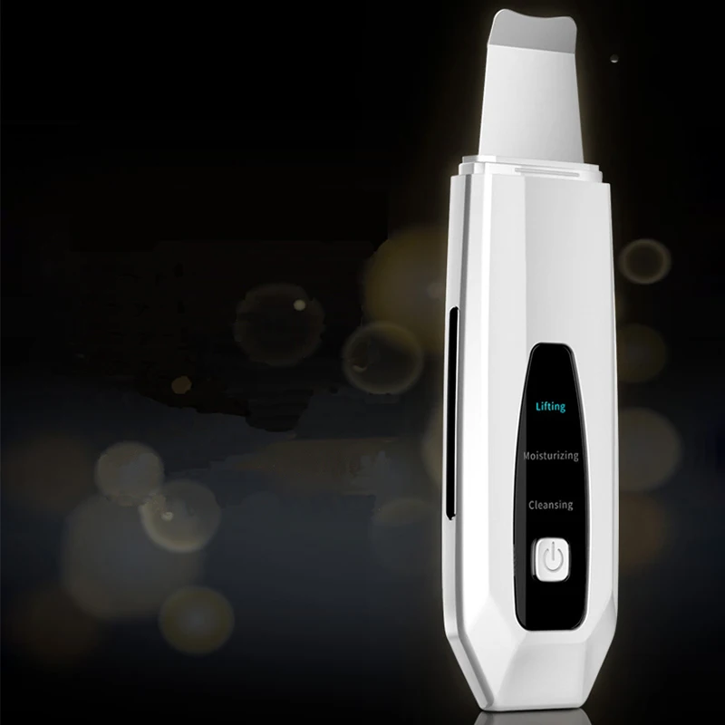 Beauty facial rejuvenation cuticle scrub scraper rechargeable ultrasonic exfoliating scraper