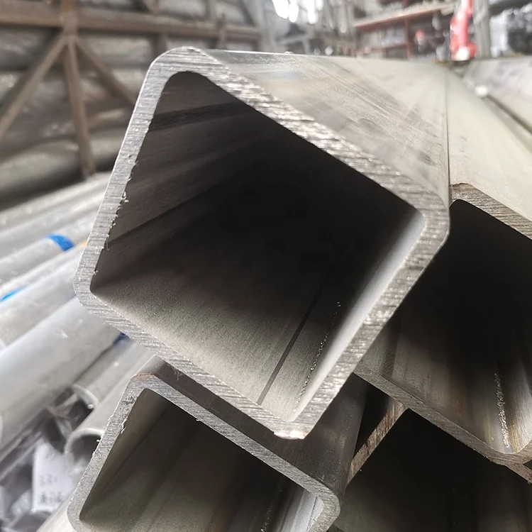 Низкая цена SS 304 304L Inox сварная металлическая труба 100 мм x большого диаметра квадратная из нержавеющей стали