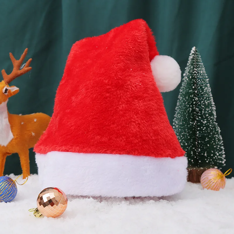 New Year Hat Christmas Adults Children crochet christmas tree mini christmas festive antler ear flap beanie hat for kids led