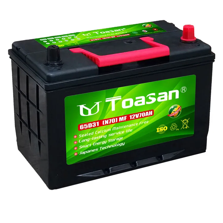 JIS Standard  Auto  Vehicle Car N50Z(55D26) Maintenance Free 12V 60AH Lead Acid  MF Car Battery