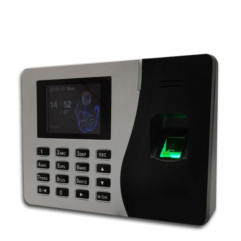 Biometric Fingerprint Time Attendance K14 Smart Attendance Clock Employee Recognition Recording Device