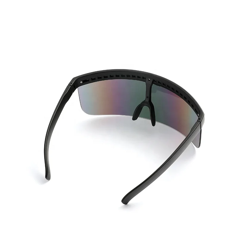 
Oversize googles color tinted polycarbonate face shield visor sunglasses 