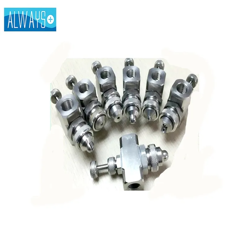 stainless steel flat fan veejet boquilla h3/8u spray nozzles