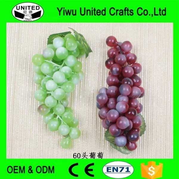 Artificial fruits decorative artificial grapes fake grapes plastic grapes