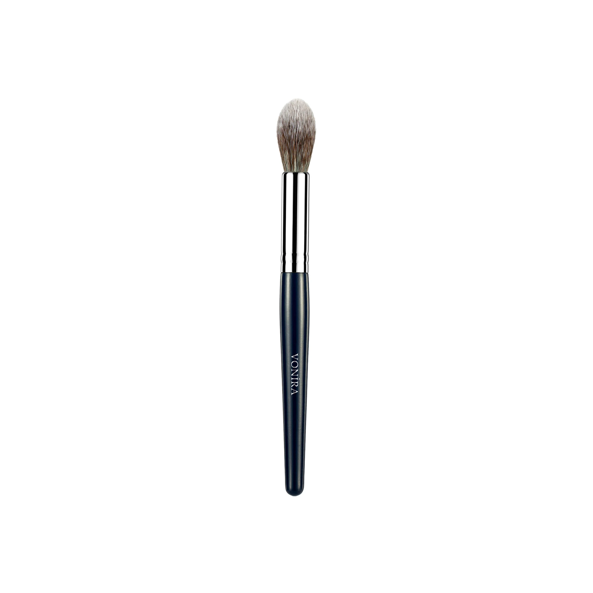 Vonira Precision Tapered Highlighter Brush Used with Pressed or Loose Highlight Powders also for Ideal Small Face Area Under Eye