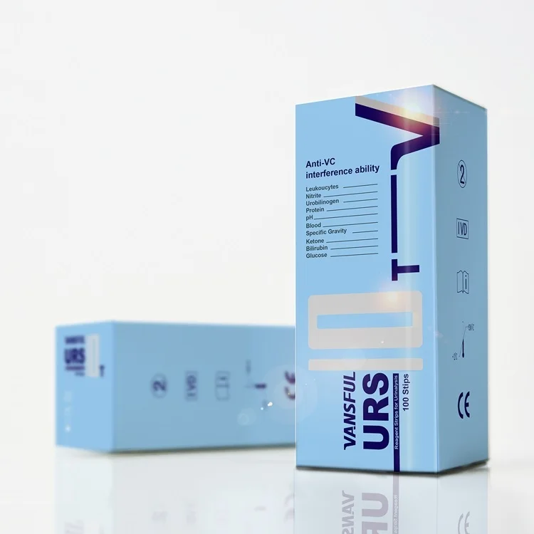 Тест-полоски для анализа мочи с цио, медицинские Диагностические URS-14 полоски для анализа мочи
