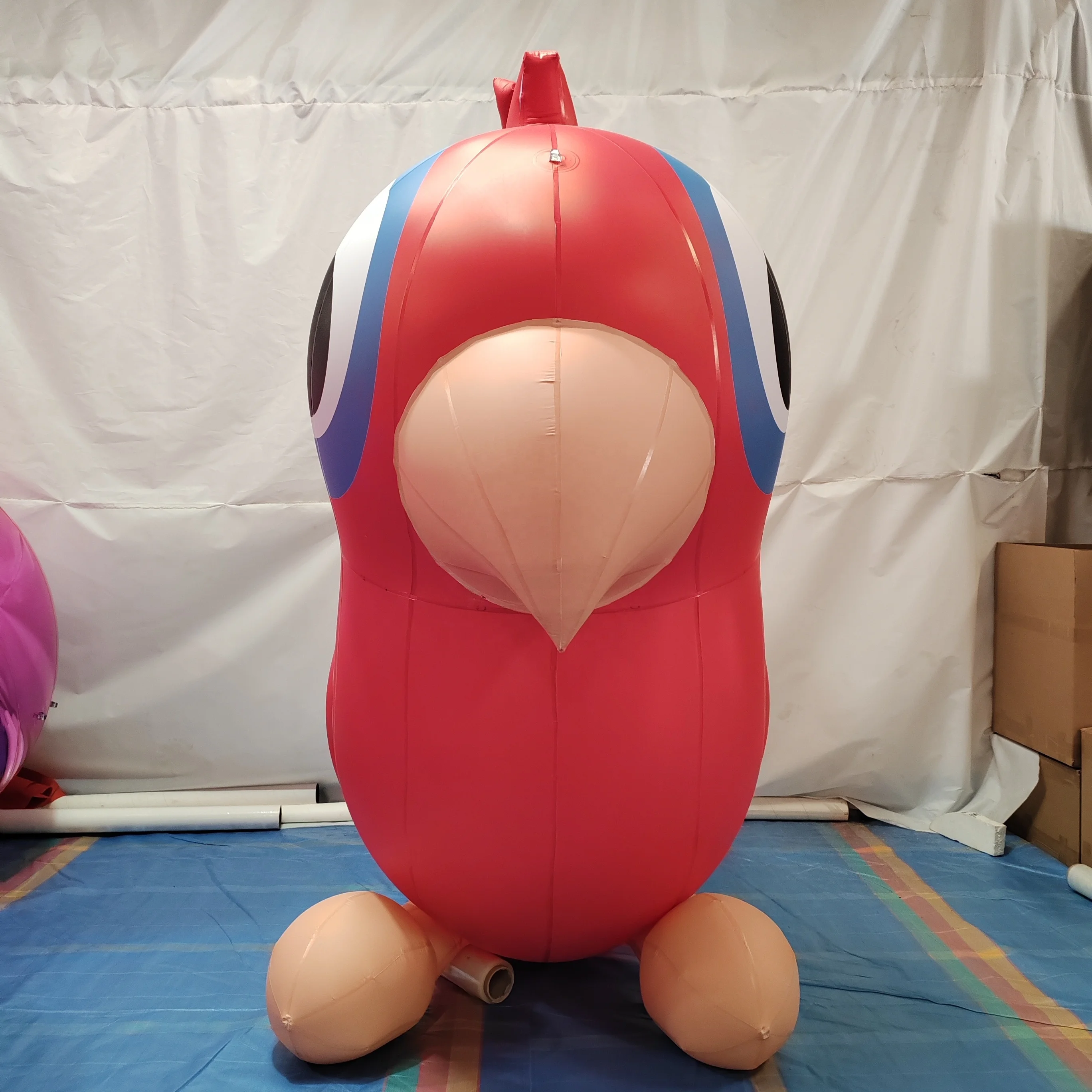 Parrot Inflatable Advertising Decoration Holiday Party Inflatable Cartoon Parrot Decoration