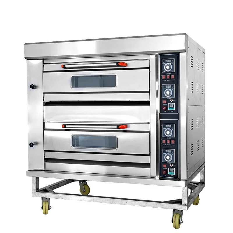 Guangzhou Stainless Steel Gas Commercial Pastry Bakery Bread Cake Pasta Ovens
