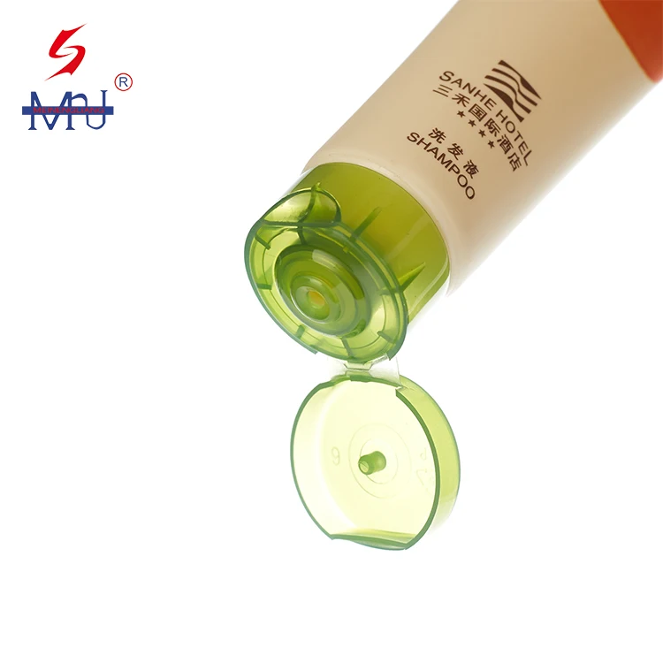 
Biodegradable Customized Cosmetic Packaging Squeeze Plastic Tube For Shower Gel 