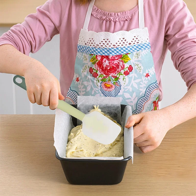 Non-Stick Baking Cooking Silicone Spatula Resistant Silicone Scraper